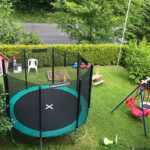 Der Garten aus der Totalen